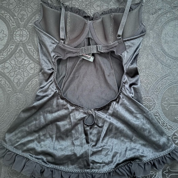 vintage satin bustier - Picture 4 of 4